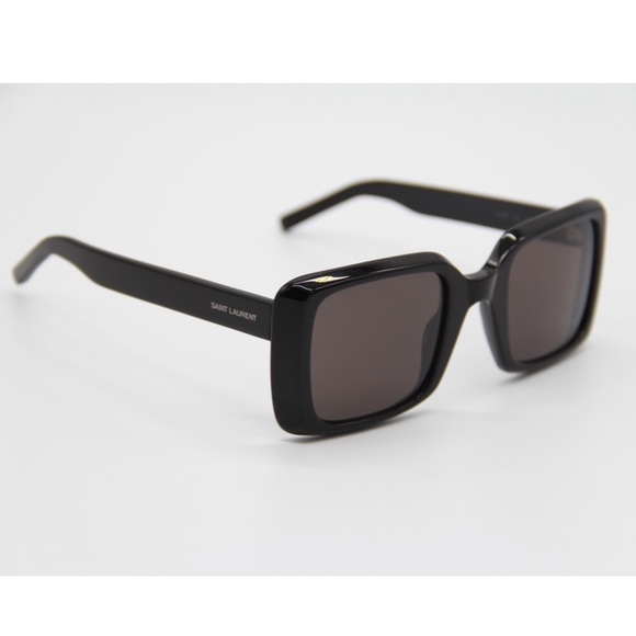 NEW SL497 001 SUNGLASSES SAINT LAURENT SL 497 001 WOMEN’S EYEWEAR - Picture 8 of 13